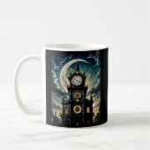 Mug Gothique Moonlit Clocktower Art Tee (Gauche)