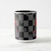 Mug Gothique Noël Gmone Checks Classique (Centre)