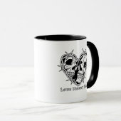 Mug Gothique Romantique Pour Couples (Devant droit)