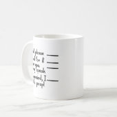 Mug Gotta Poop (Devant gauche)