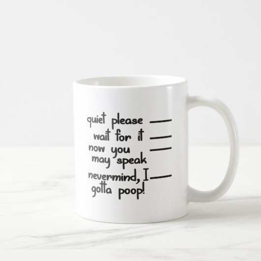 Mug Gotta Poop (Droite)