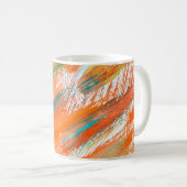 Mug gouache Abstraite peignant différentes couleurs vi (Devant droit)