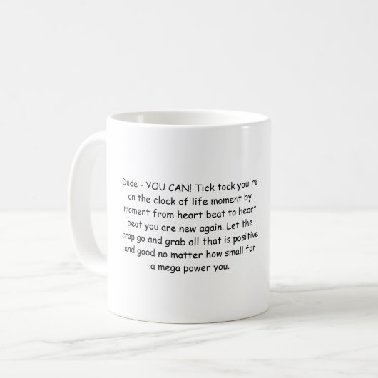Mug Gouffre de puissance positive Agessagesse (Devant gauche)