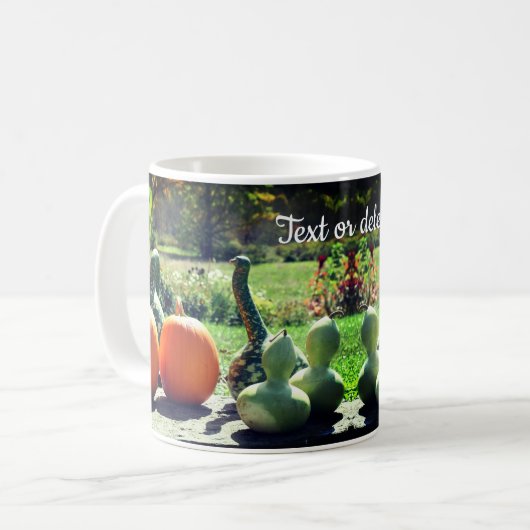 Mug Gourds And Pumpkins Nature Personalized (Devant gauche)
