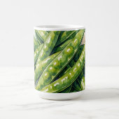 Mug Gousses de pois à l'aquarelle (Centre)