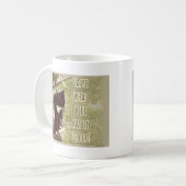 Mug Goût de vie mignon chat photo Citation inspiration (Devant gauche)