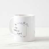 Mug Goûtez et voyez que le Seigneur est bon (Devant gauche)