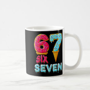 Mug Goutte de Baseball Numéro 67 Joueur 67 Mème Crème