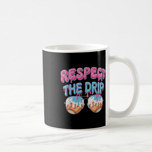 Mug Goutte de baseball pour garçons Icecream Respectez (Droite)