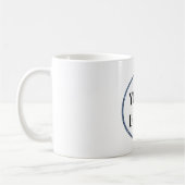 Mug Goutte de café de vacances AJOUTER LOGO bébé son f (Gauche)