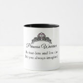 Mug Goutte de café - poignée noire (Centre)