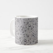 Mug gouttelettes d'eau gris (Devant gauche)