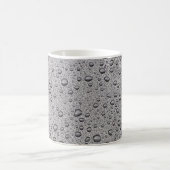 Mug gouttelettes d'eau gris (Centre)