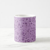 Mug gouttelettes d'eau violette (Centre)
