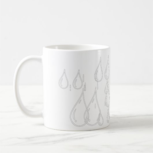 Mug Gouttes (Gauche)