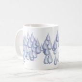 Mug Gouttes de pluie (3D) (Devant gauche)