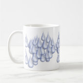 Mug Gouttes de pluie (3D) (Gauche)