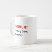 Mug Gouvernement cher (Devant gauche)