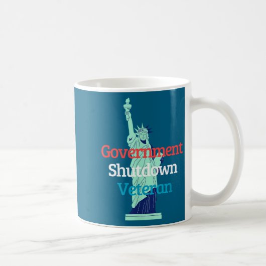 Mug Government Shutdown Veteran  (Droite)