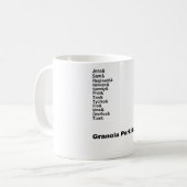 Mug GPR Helvetica (Devant gauche)