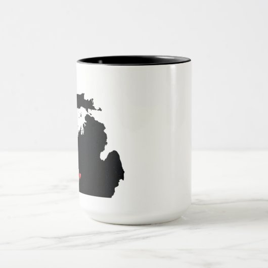 Mug GPS Coordinates of Holland Michigan (Centre)