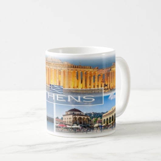 Mug GR Grèce - Athènes - (Devant droit)
