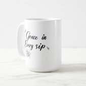 Mug Grâce à chaque gorgée (Devant gauche)