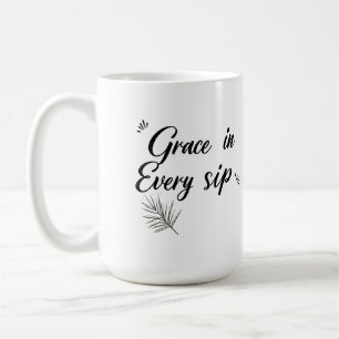 Mug Grâce à chaque gorgée
