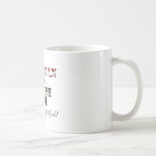 Mug Grâce de Dieu marine de maman (Droite)