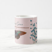 Mug Grace Extraordinaire et papillons et fleurs (Centre)