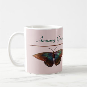Mug Grace Extraordinaire et papillons et fleurs