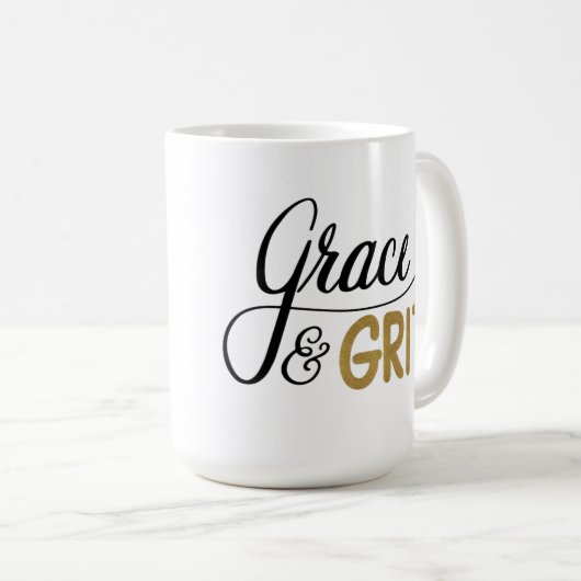 Mug Grace & GRIT (Devant droit)