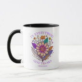 Mug Graceful Gratitude : I Thessaloniciens 5:18 Café (Gauche)