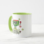 Mug Gracias con sandía divertida (Devant gauche)