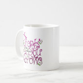 Mug Gracias por ayudarme a crecer (Devant gauche)