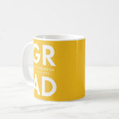Mug Grad Grad Yellow Photo Grad Grad (Devant gauche)