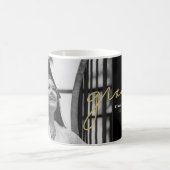 Mug Grad manuscrite en or photo (Centre)