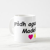 Mug gràdh agus solas, Madeline (love and light) (Devant gauche)