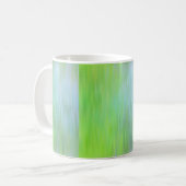 Mug Gradient bleu et vert texturé (Devant gauche)