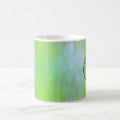 Mug Gradient bleu et vert texturé (Centre)