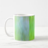Mug Gradient bleu et vert texturé (Gauche)