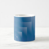 Mug Gradient de bleuet sans joint (Centre)