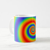 Mug Gradient du Colorful Spiral Effect (Devant gauche)
