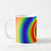 Mug Gradient du Colorful Spiral Effect (Gauche)
