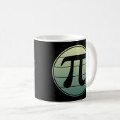 Mug Gradient | Happy Pi Day Math (Devant droit)