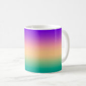 Mug Gradient ombre green yellow pink purple soft blurr (Devant droit)