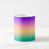Mug Gradient ombre green yellow pink purple soft blurr (Centre)