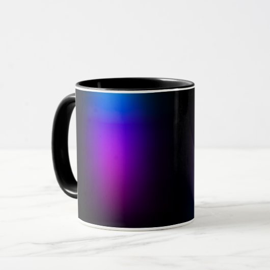 Mug Gradient violet noir (Devant gauche)