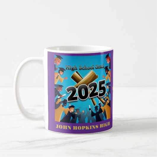 MUG " GRADS 2025 " (Gauche)