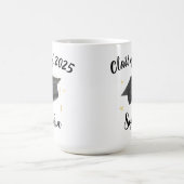 Mug Graduate Class Of 2025 Mug, Graduatio Personnalisé (Centre)